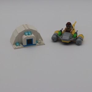 LEGO Star Wars Naboo Starfighter Anakin Skywalker Minifigure & Igloo Build